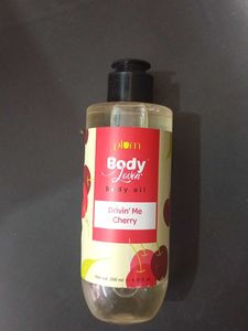 plum devine me cherry body oil