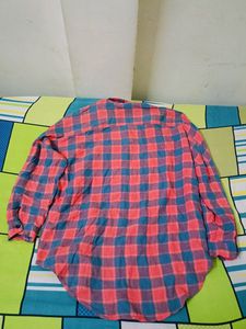 Oversized Chex Shirt