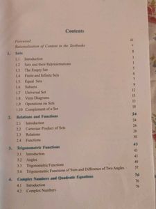 Class XI Maths Text