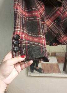 Vintage Plaid Blazer