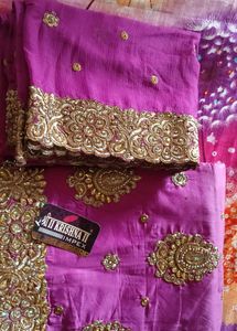 Silk Suit Piece, Dupatta And Salwar.