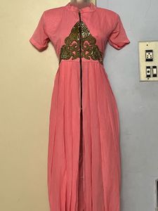 Pintrest Elegant Pink Ethnic Gown