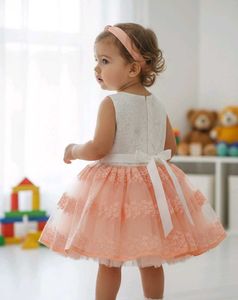 Adorable Peach Party Dress