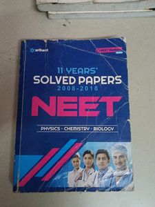 11 Yrs Solved Neet Papers By Arihant