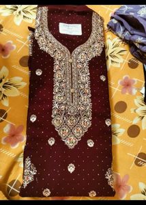 Elegant Embroidered Kurta Set