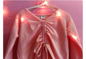 Peach Crop Top