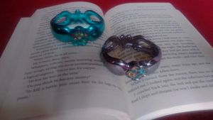 Silver+ Blue Bracelets