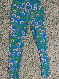 New Floral Printed Leggings