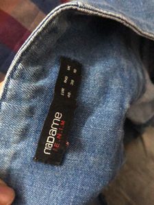 Denim Blue Jeans Hardly Worn Good Condition