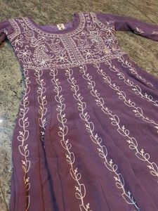 Embroidered Maxi Dress