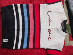 Kids Sweater With Casual Pants