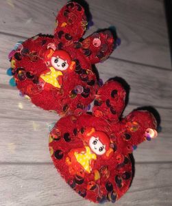 Cute Red Hair Clips