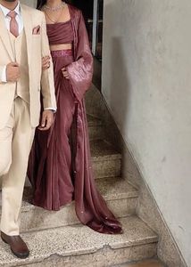 CO Ord Set With Cape From Kalki Fashion
