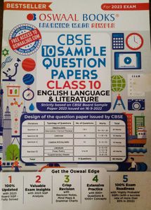 CBSE Class 10 English Sample Paper