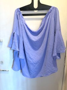 Beautiful Lavender Over Size Imported Top
