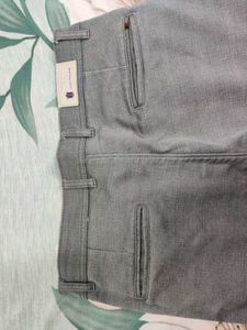 Mens Gray Slim Fit Chinos