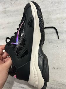 Stylish Black Sneakers