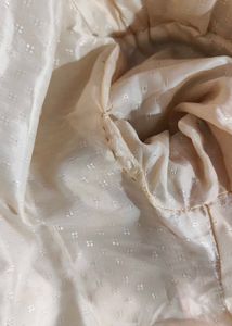 Peach One Side Indo Western