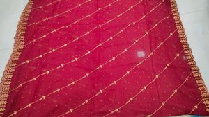 Maroon Embroidered Salwar Kameez