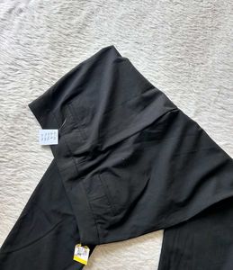 Formal Baggy Black Dress Pants