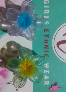 Flower Hair Clips