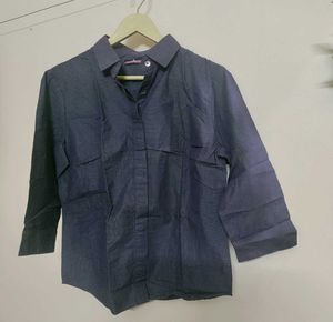 Women Dark Purplish Formal Shirt