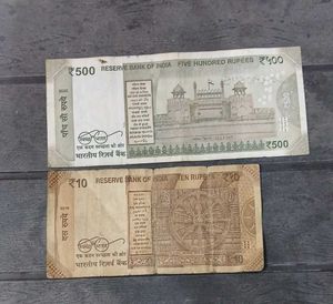Vip &amp; Semi Vips Number Hundred and Ten Rs Note