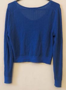 Blue Knit Cardigan (item 3)