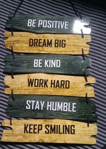 Inspirational Wood Sign