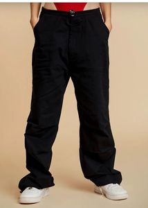 Black Parachute Pant