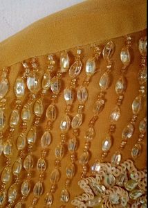 Sandal Beaded Anarkali Dress Offer Price