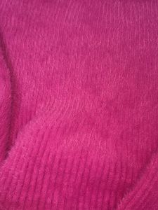 Fuzzy Pink Sweater