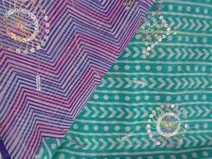 Elegant Patterned Saree