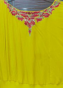 Party Wear Cotton Gown