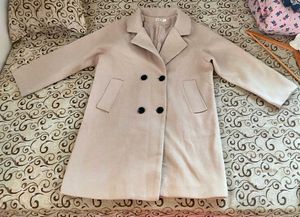Long Blazer Cream Colour