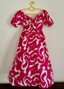 Pink Cotton Dress