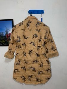 Men's Floral Print Casual Shirt