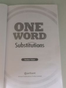 One Word Substitution
