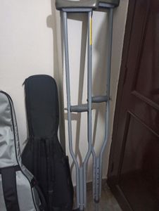 Crutches (Baisakhi) Adjustable Height, New Pair