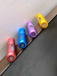 4 Colorful Refillable Perfume Atomizers Bottle