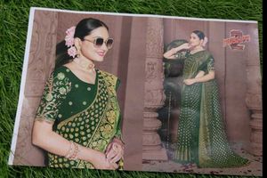 Beautiful Banarasi silk saree