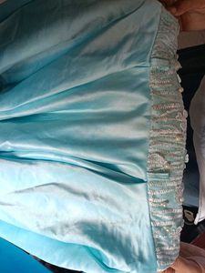 Elegant Baby Blue Party Dress