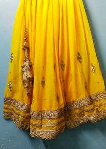 Yellow Lehenga Choli Set