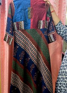 Navratri Special Boho Patchwork Long Dress