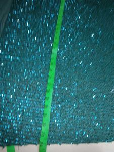 Emerald Green Sequin Fabric
