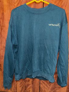 Teal 'Serenity' Pullover