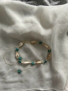 Necklace/Choker with Sea Shells