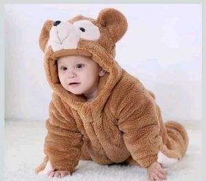 Adorable Bear Costume Onesie
