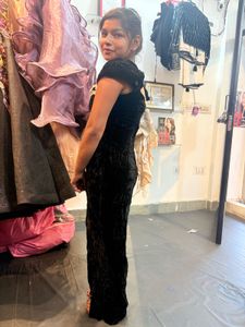 Velvet Bodycon slip gown