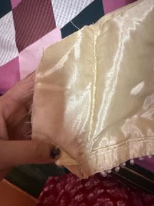 Embellished Beige Blouse partywear